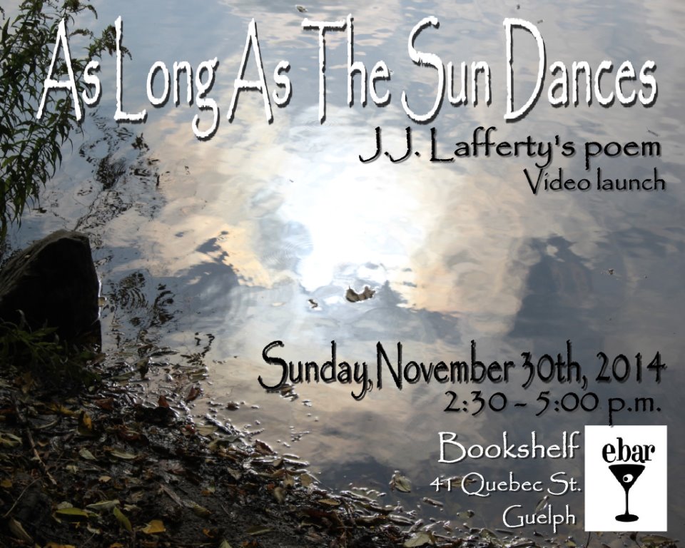 As long as the sun dances - @ The Bookshelf, Guelph, ON, Nov. 30th 2014